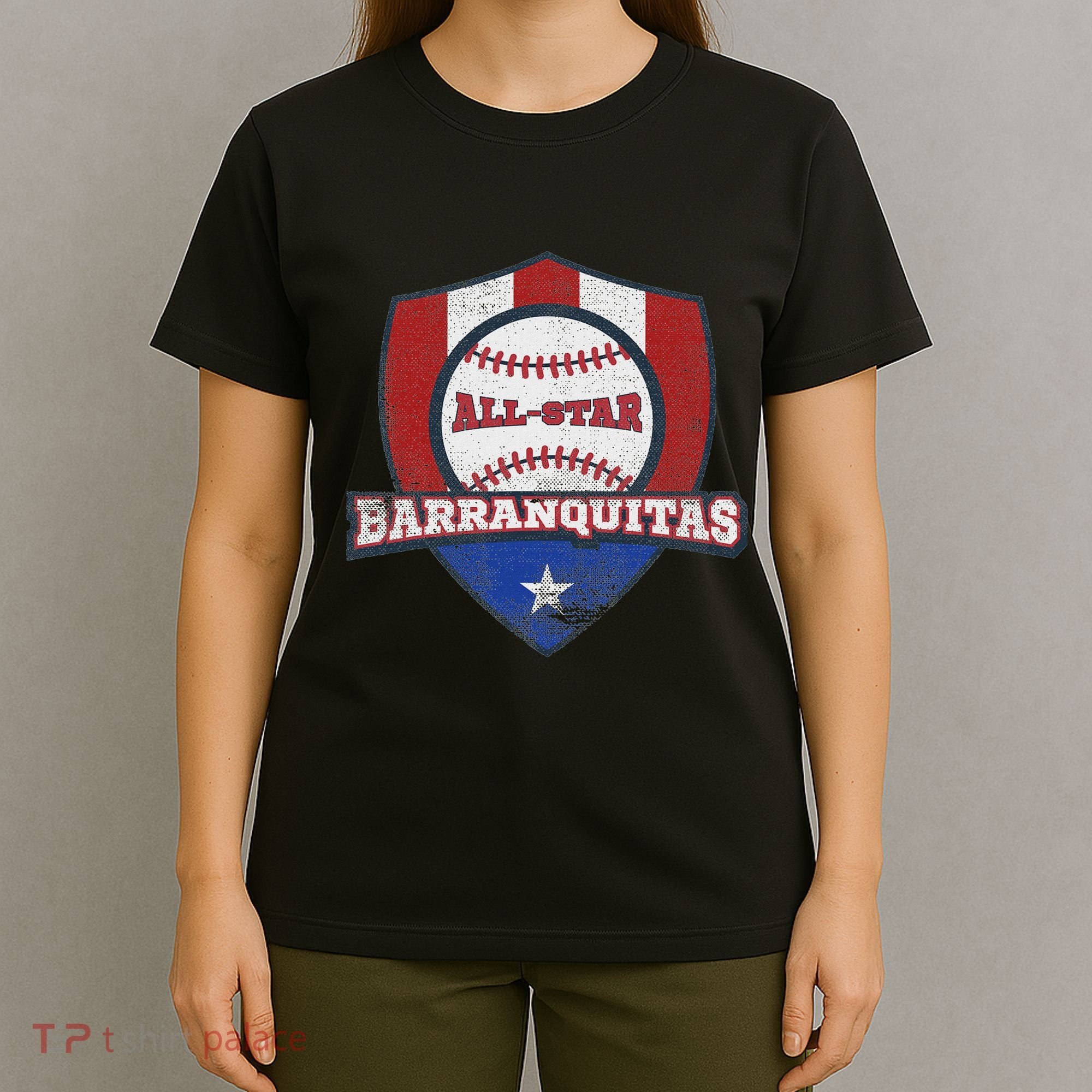 Barranquitas Puerto Rico Camisa Puerto Rican World Baseball T-Shirt