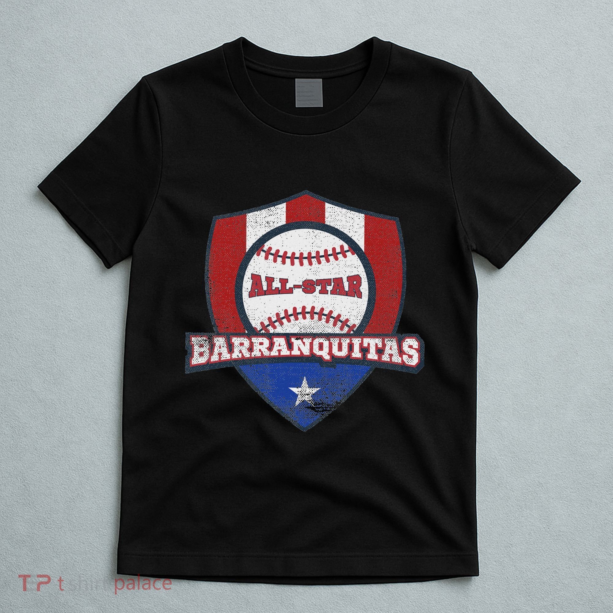 Barranquitas Puerto Rico Camisa Puerto Rican World Baseball T-Shirt