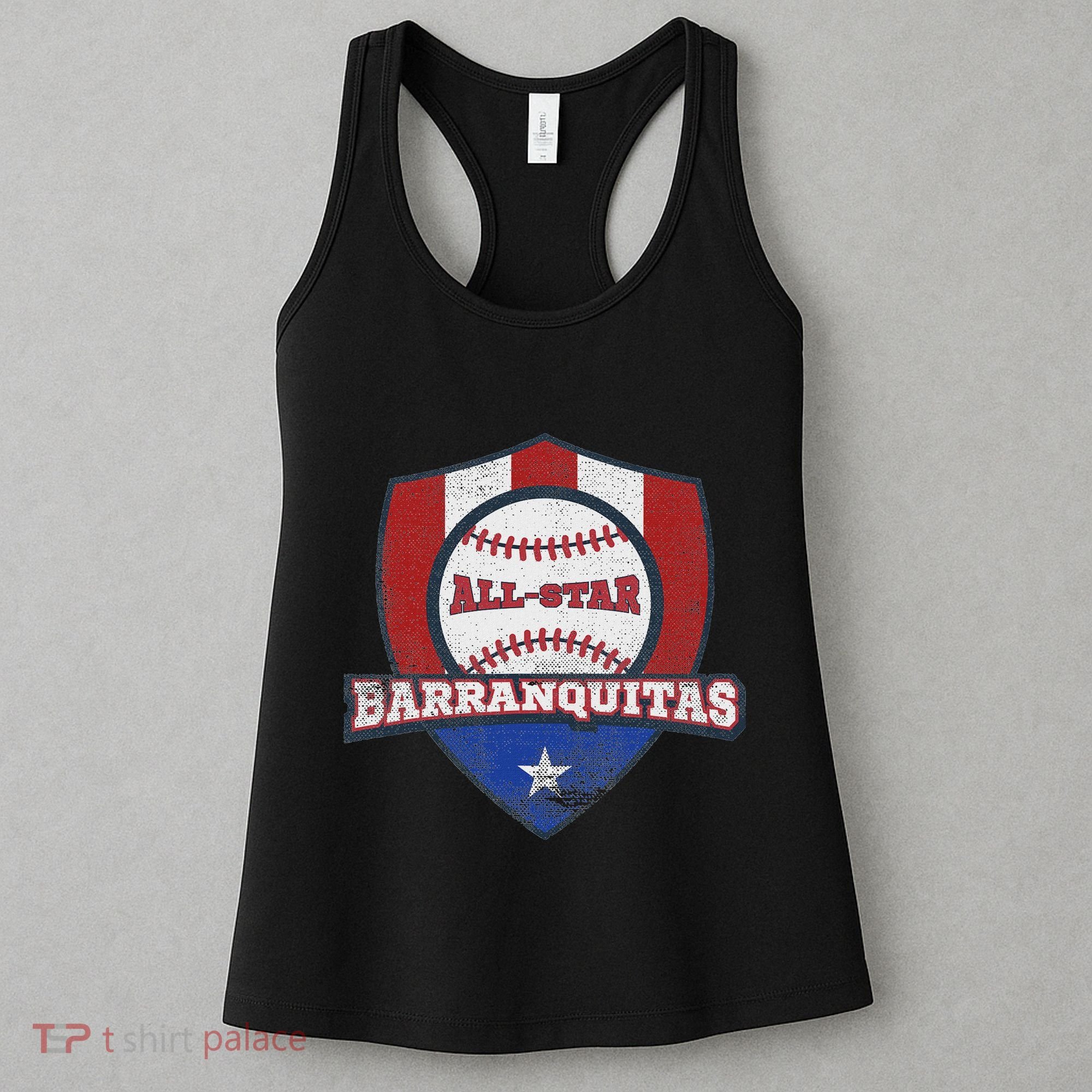Barranquitas Puerto Rico Camisa Puerto Rican World Baseball Women's Tank Top