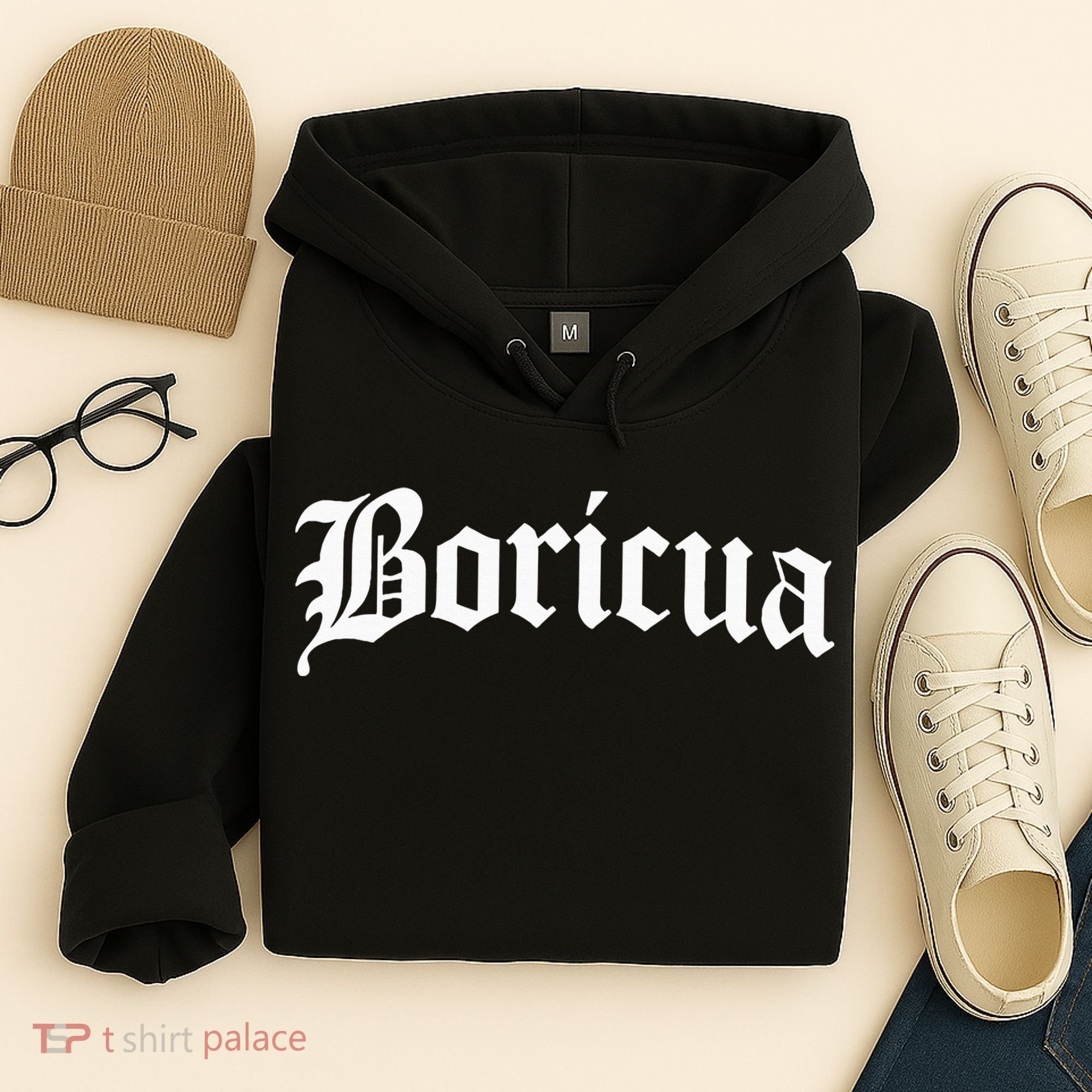 Boricua Puerto Rican Rico Pride Gift Hoodie