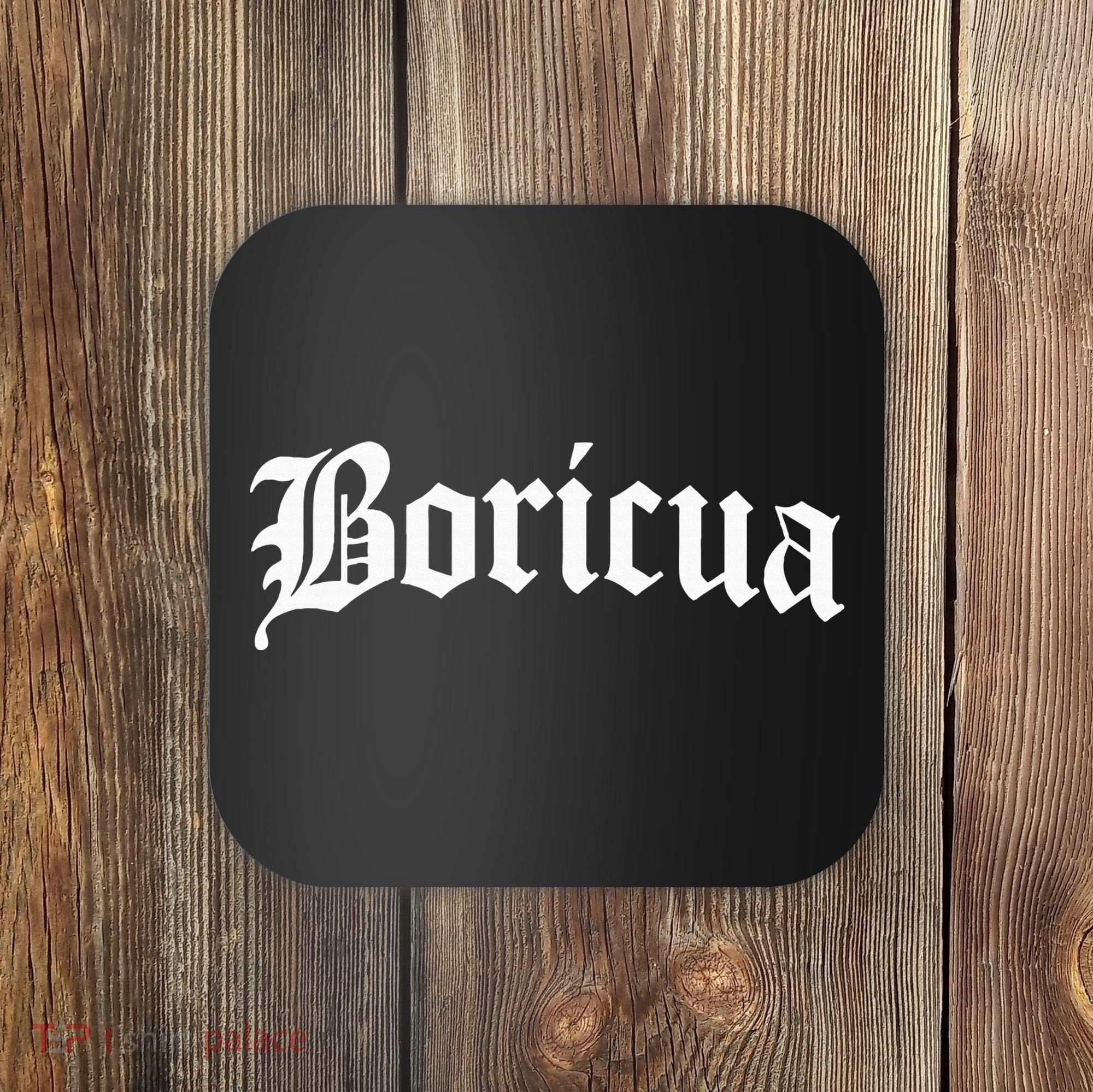Boricua Puerto Rican Rico Pride Gift Coaster