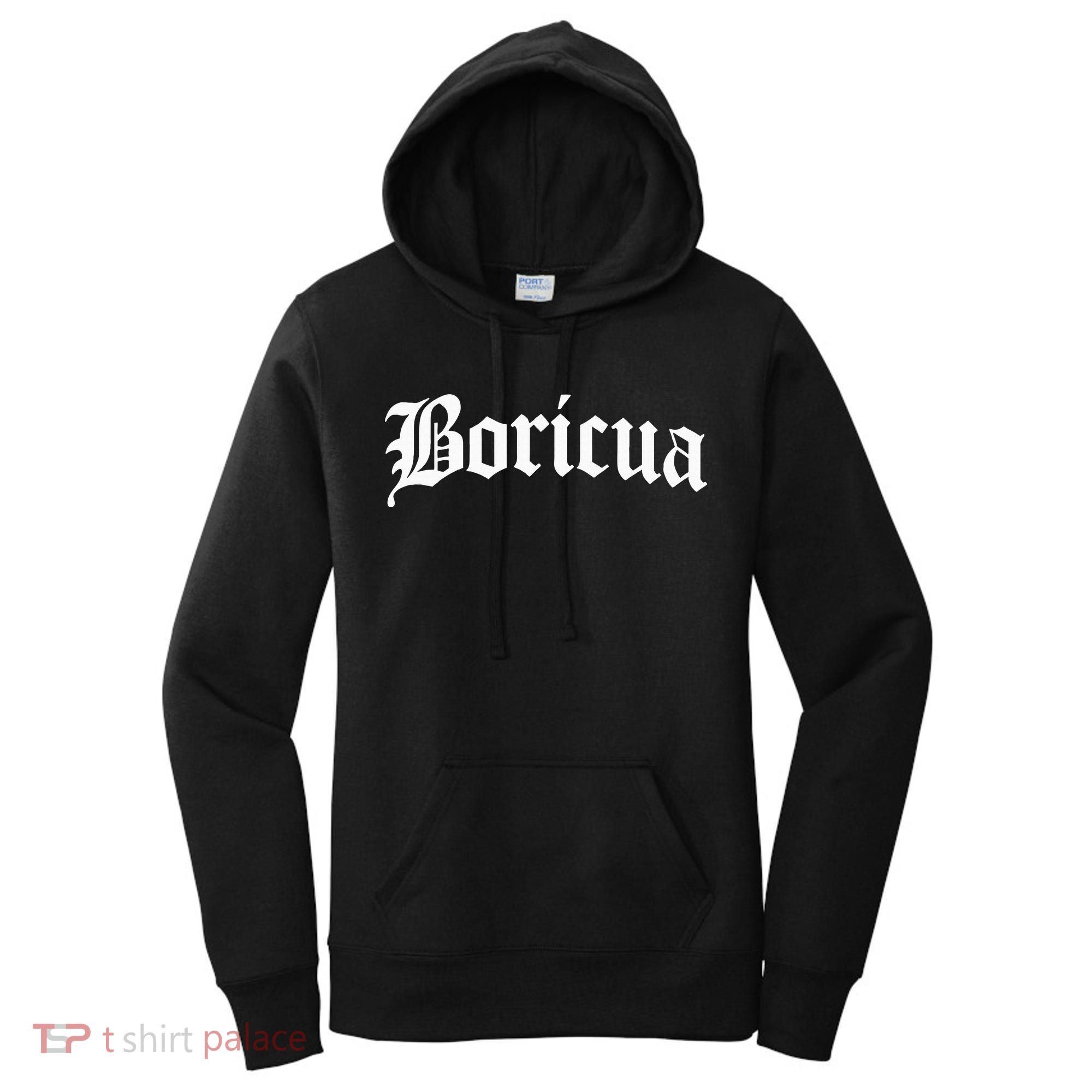 Boricua Puerto Rican Rico Pride Gift Women's Hoodie