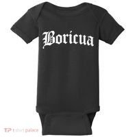 Boricua Puerto Rican Rico Pride Gift Baby Bodysuit thumb 0