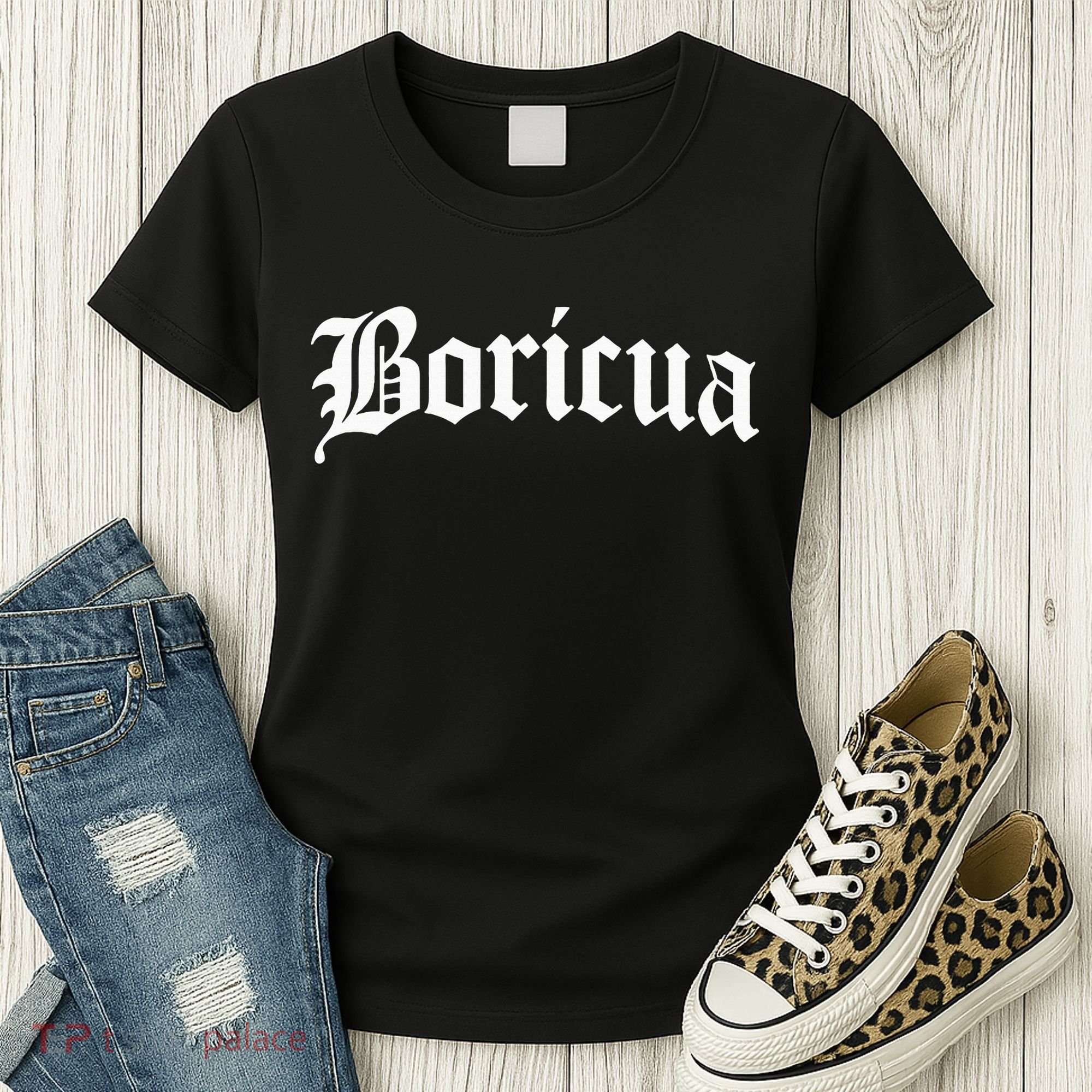 Boricua Puerto Rican Rico Pride Gift Women's T-Shirt