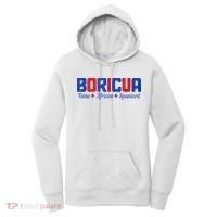 Boricua Puerto Rico Pride Puerto Rican Taino African Spanish Women's Hoodie thumb 0