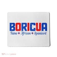 Boricua Puerto Rico Pride Puerto Rican Taino African Spanish Mousepad thumb 0