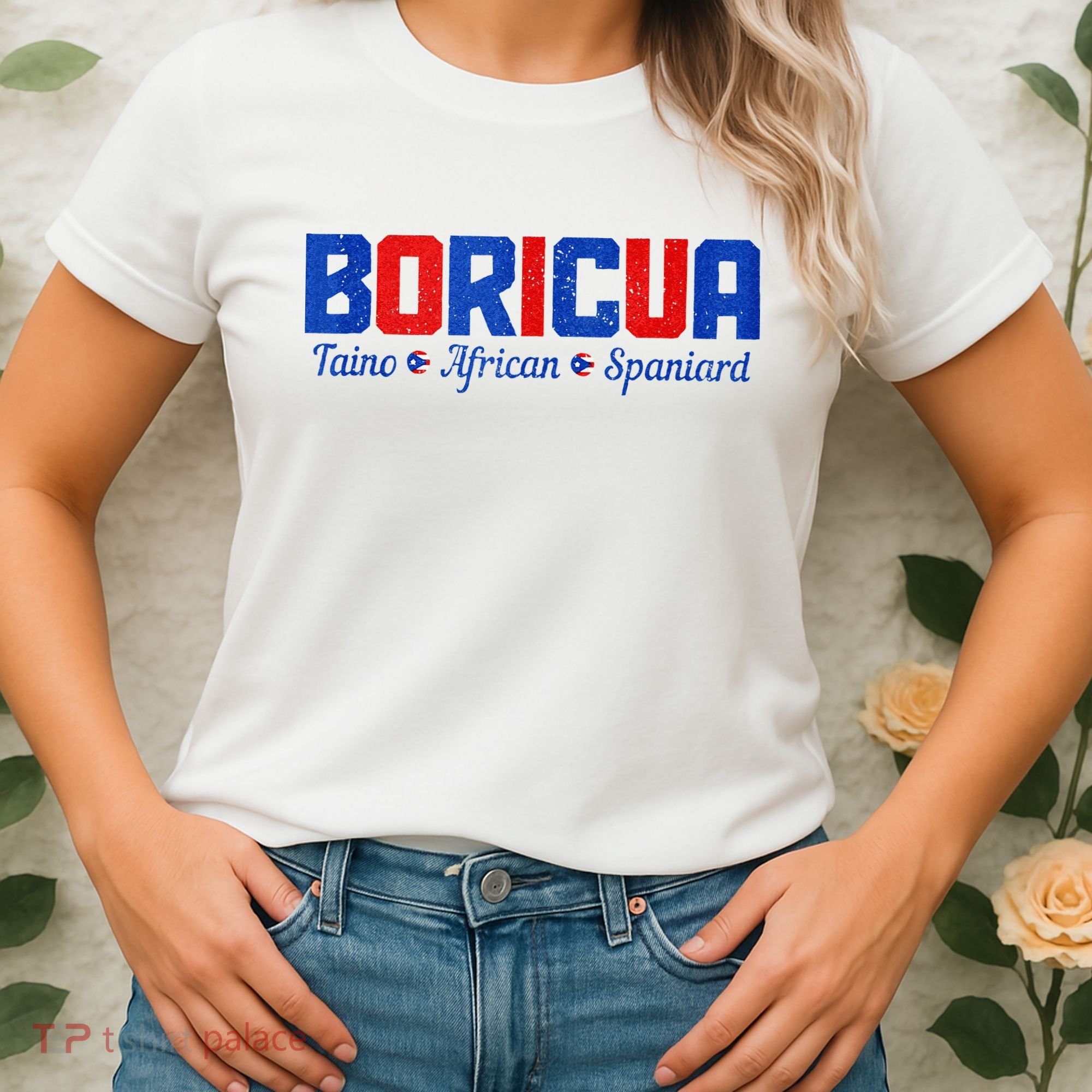 Boricua Puerto Rico Pride Puerto Rican Taino African Spanish Women's T-Shirt