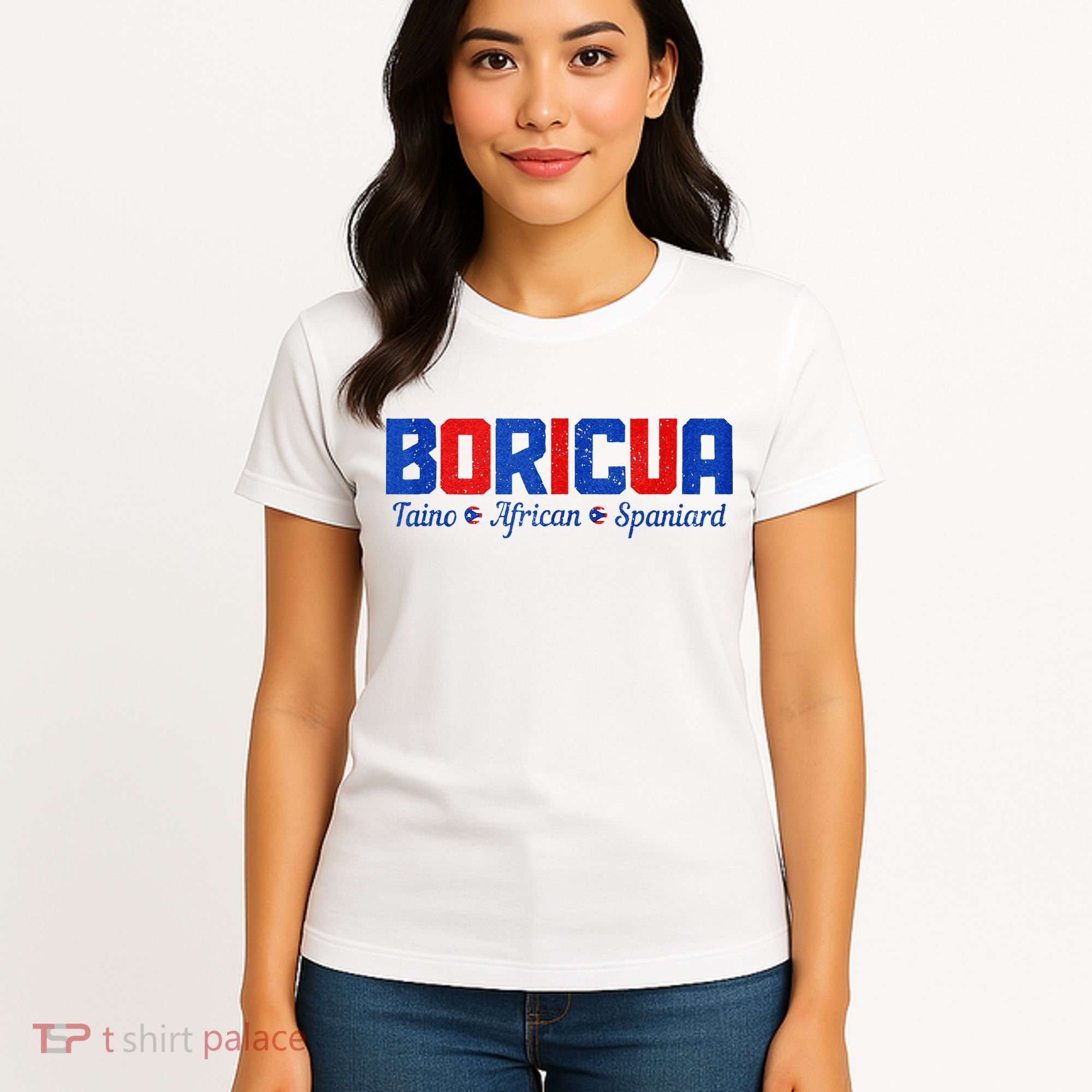 Boricua Puerto Rico Pride Puerto Rican Taino African Spanish Women's T-Shirt