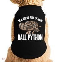 Ball Python Snake Be A Ball Python Cute Gift Doggie Tank thumb 0