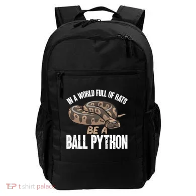 Ball Python Snake Be A Ball Python Cute Gift Backpack