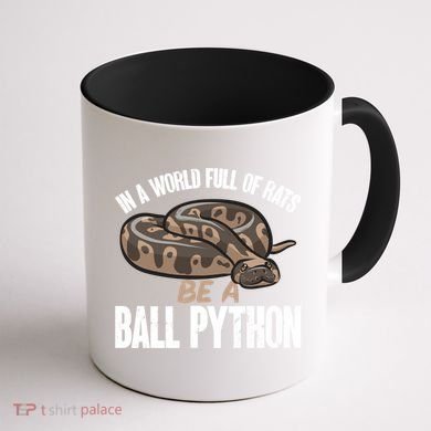 Ball Python Snake Be A Ball Python Cute Gift Coffee Mug back