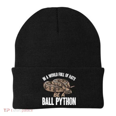 Ball Python Snake Be A Ball Python Cute Gift Beanie