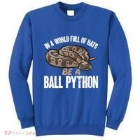 Ball Python Snake Be A Ball Python Cute Gift Sweatshirt thumb 0