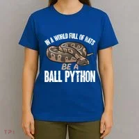 Ball Python Snake Be A Ball Python Cute Gift T-Shirt thumb 4