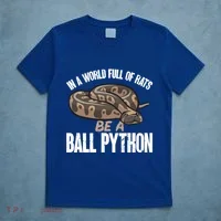 Ball Python Snake Be A Ball Python Cute Gift T-Shirt thumb 5