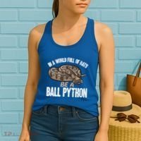Ball Python Snake Be A Ball Python Cute Gift Women's Tank Top thumb 2