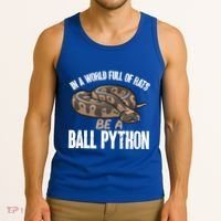 Ball Python Snake Be A Ball Python Cute Gift Tank Top thumb 3