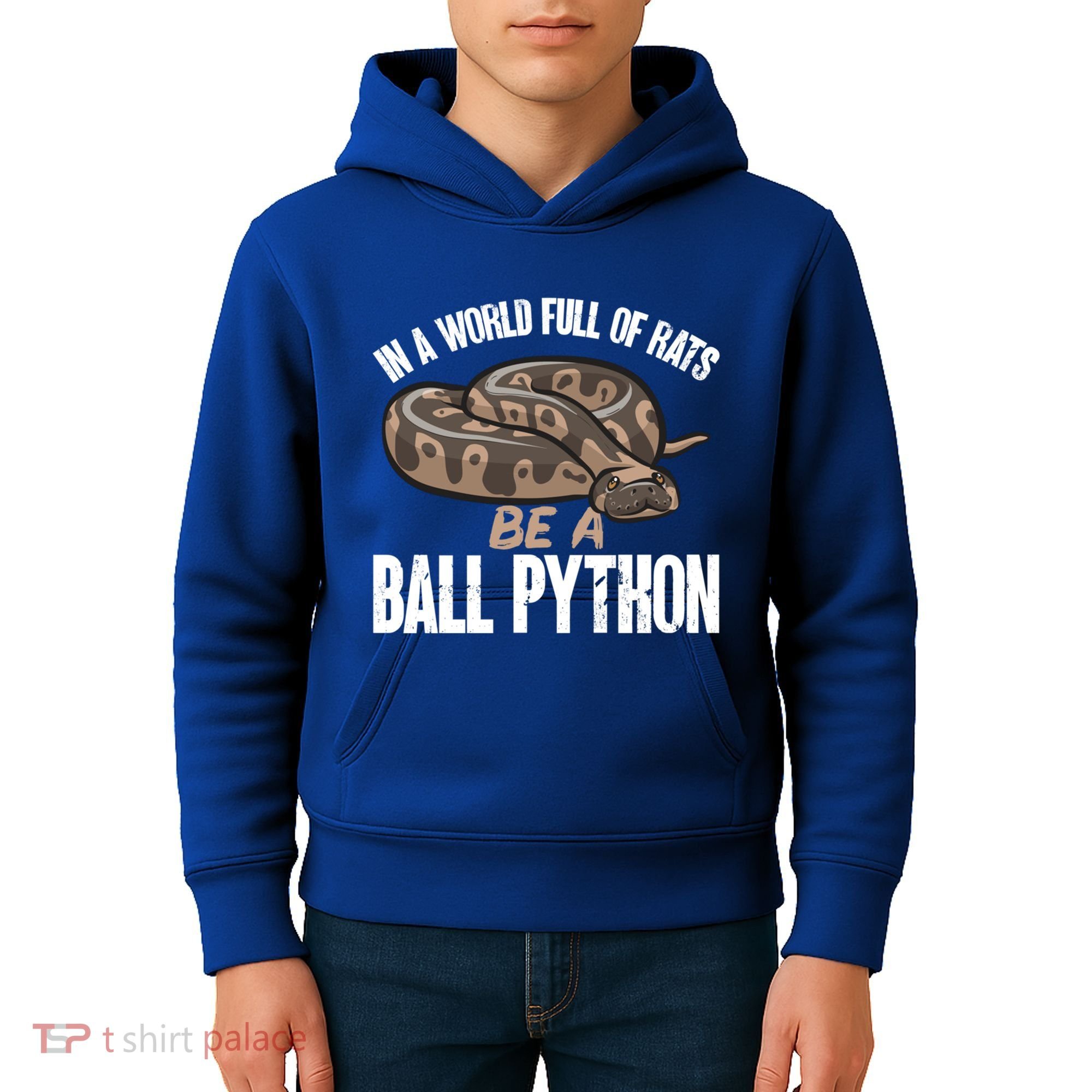 Ball Python Snake Be A Ball Python Cute Gift Kids Hoodie