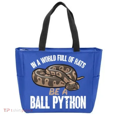Ball Python Snake Be A Ball Python Cute Gift Tote Bag