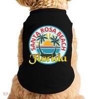 Beach Please Santa Rosa Beach Florida Beach Spring Break Gift Doggie Tank thumb 0