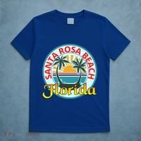 Beach Please Santa Rosa Beach Florida Beach Spring Break Gift T-Shirt thumb 5