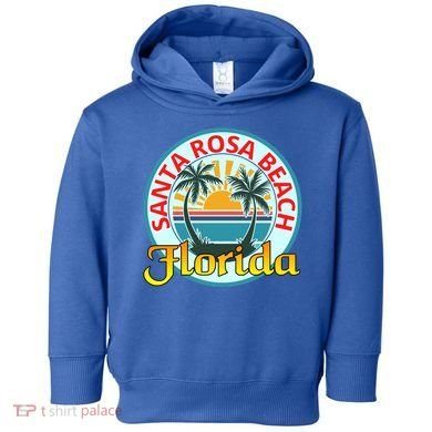 Beach Please Santa Rosa Beach Florida Beach Spring Break Gift Toddler Hoodie
