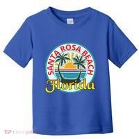 Beach Please Santa Rosa Beach Florida Beach Spring Break Gift Toddler T-Shirt thumb 0