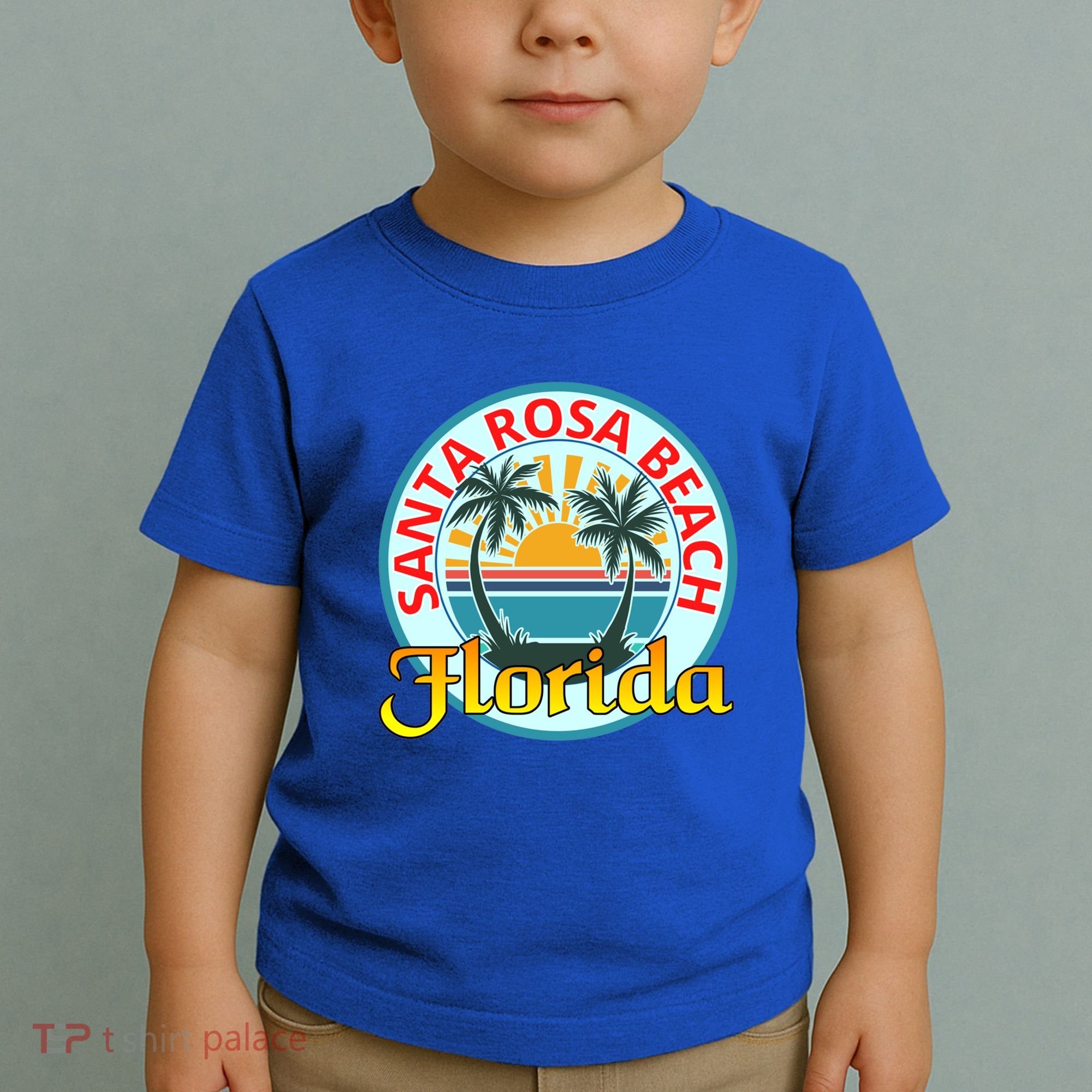 Beach Please Santa Rosa Beach Florida Beach Spring Break Gift Toddler T-Shirt