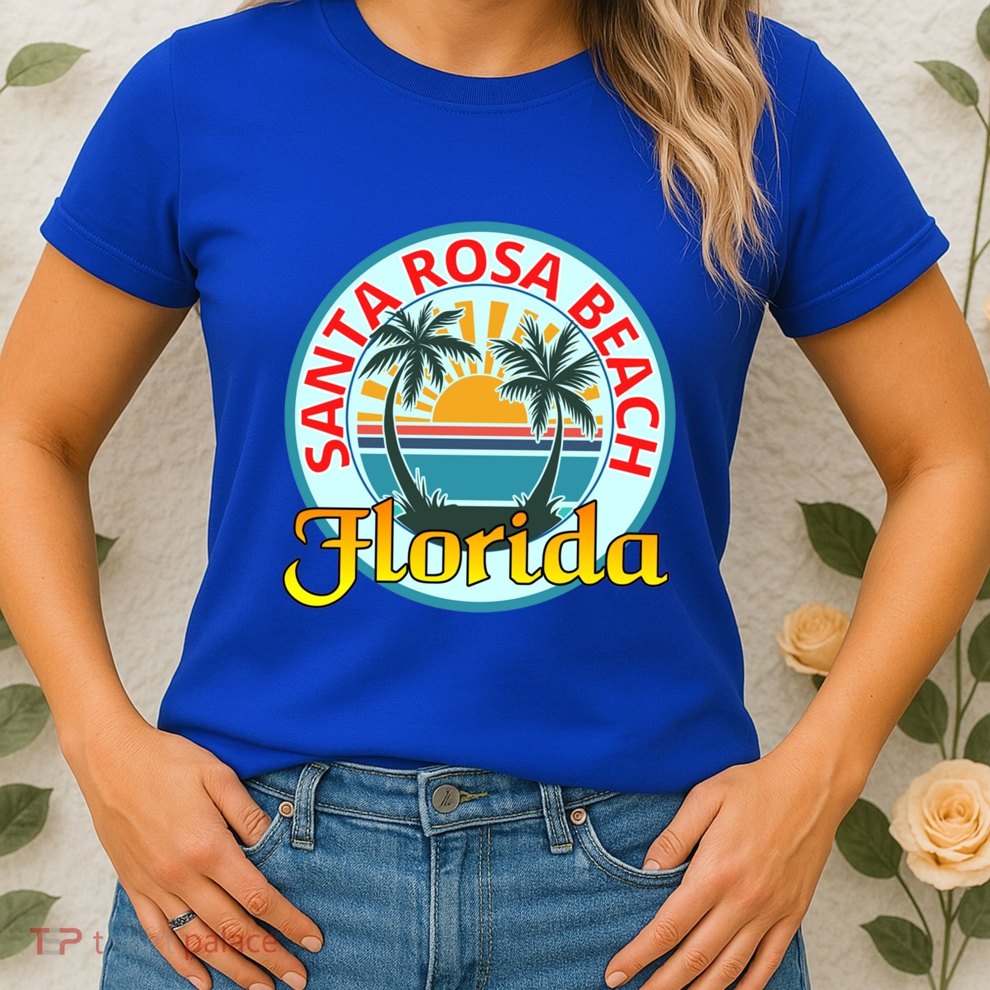 Beach Please Santa Rosa Beach Florida Beach Spring Break Gift Women's T-Shirt