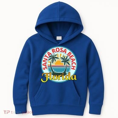 Beach Please Santa Rosa Beach Florida Beach Spring Break Gift Kids Hoodie