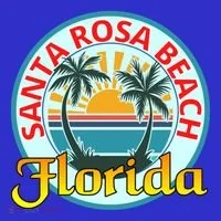 Beach Please Santa Rosa Beach Florida Beach Spring Break Gift Kids Long Sleeve Shirt thumb 2