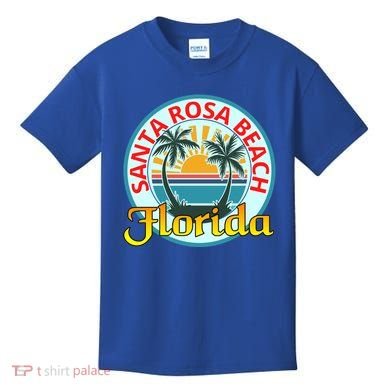 Beach Please Santa Rosa Beach Florida Beach Spring Break Gift Kids T-Shirt
