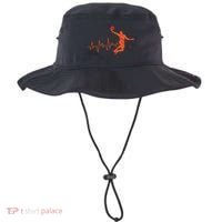 Basketball Player Streetball Sport Game Heartbeat Player Cute Gift Bucket Hat thumb 0
