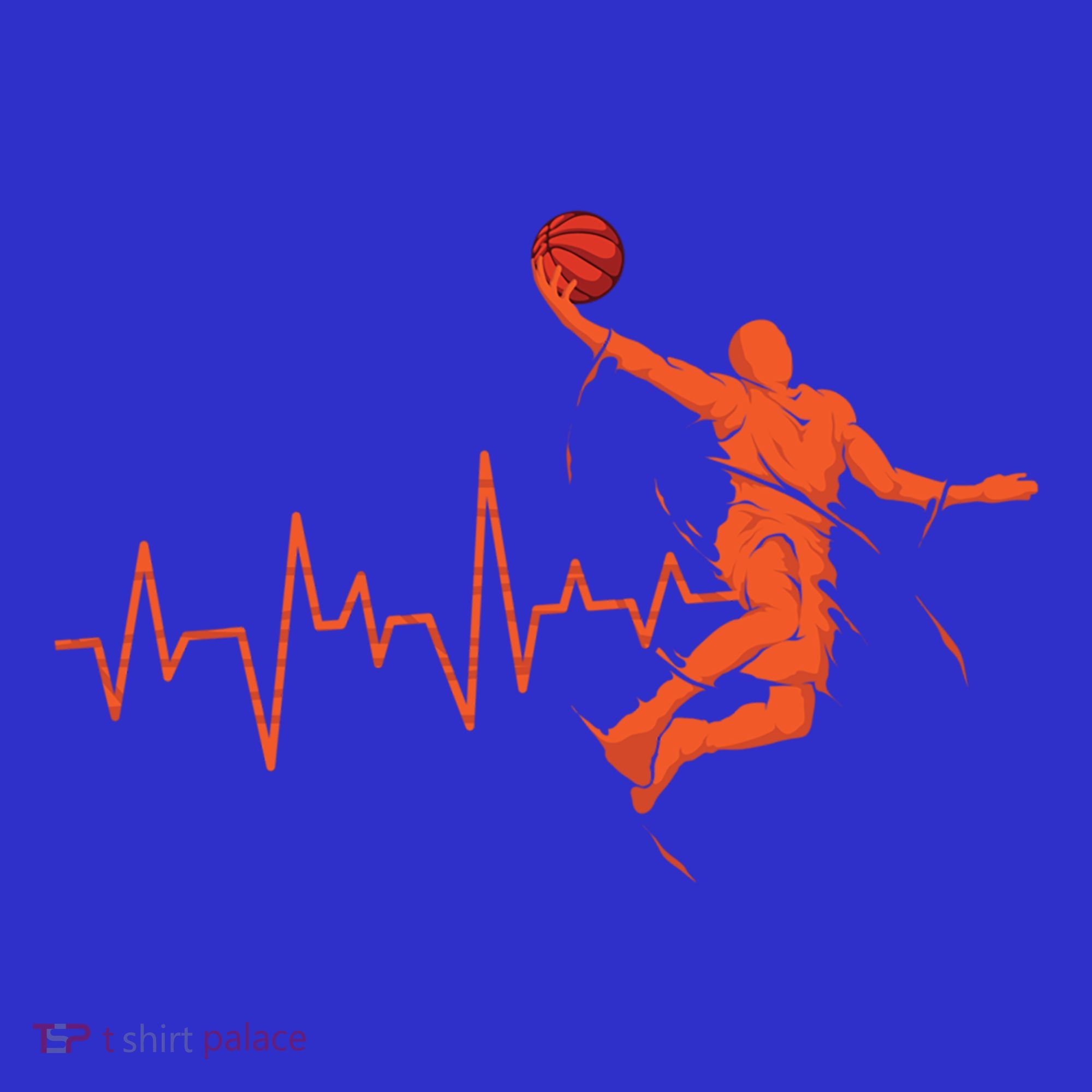 Basketball Player Streetball Sport Game Heartbeat Player Cute Gift Women's Tank Top
