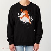 Basketball Player Slam Dunk Splash Women's Sweatshirt thumb 0