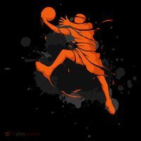 Basketball Player Slam Dunk Splash Coffee Mug thumb 5
