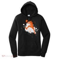Basketball Player Slam Dunk Splash Women's Hoodie thumb 0