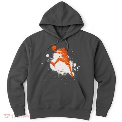 Basketball Player Slam Dunk Splash Hoodie