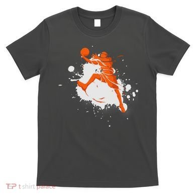 Basketball Player Slam Dunk Splash T-Shirt