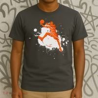 Basketball Player Slam Dunk Splash T-Shirt thumb 3