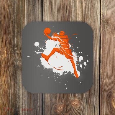 Basketball Player Slam Dunk Splash Coaster