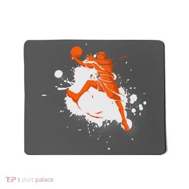 Basketball Player Slam Dunk Splash Mousepad