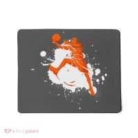 Basketball Player Slam Dunk Splash Mousepad thumb 0