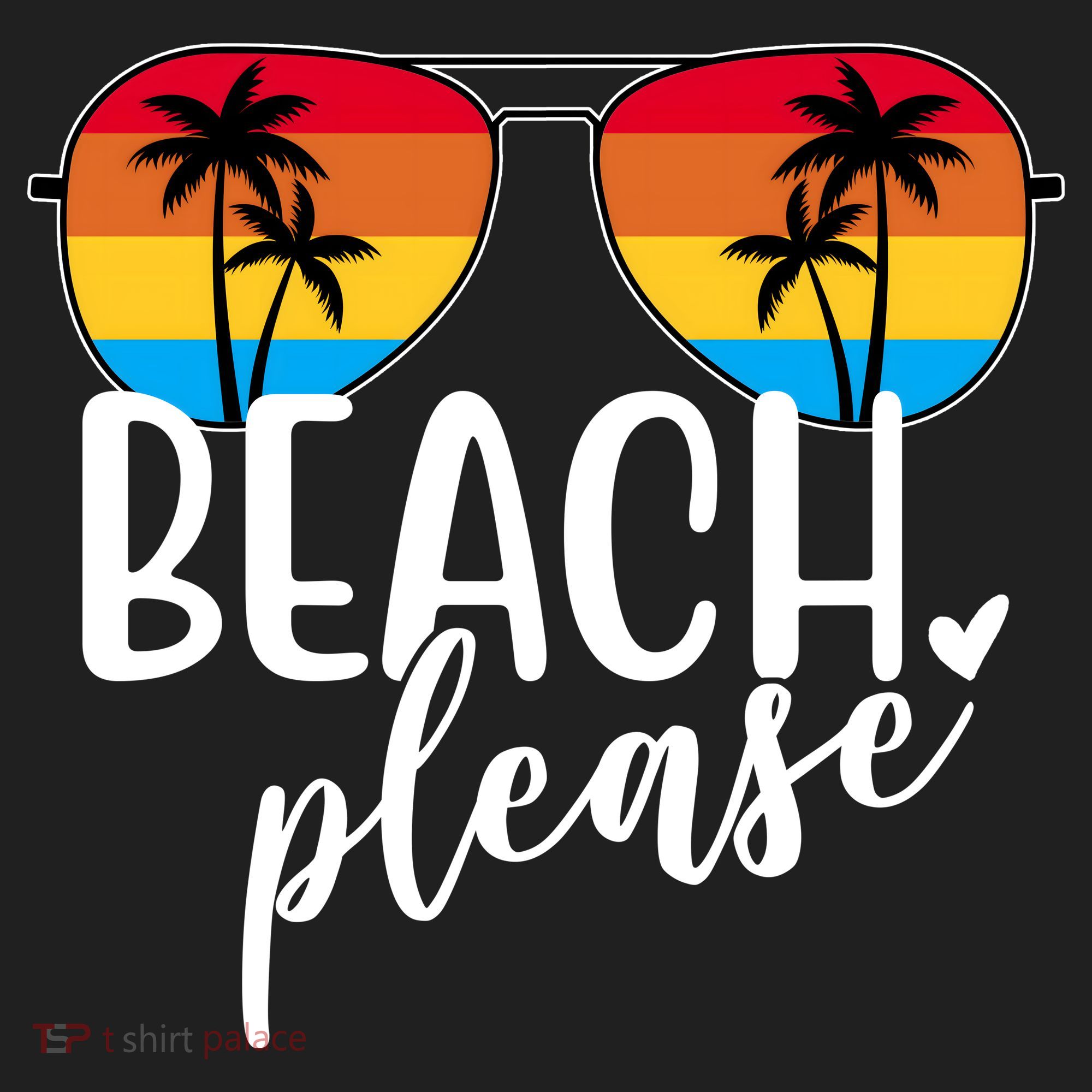 Beach Please Summer Sunset Women's Sweatshirt