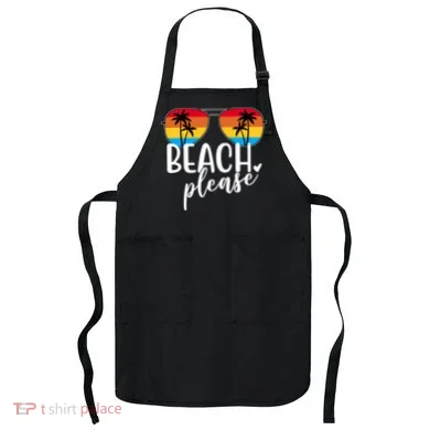 Beach Please Summer Sunset Apron
