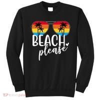 Beach Please Summer Sunset Sweatshirt thumb 0