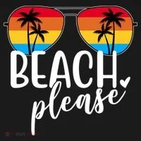 Beach Please Summer Sunset Polo thumb 3