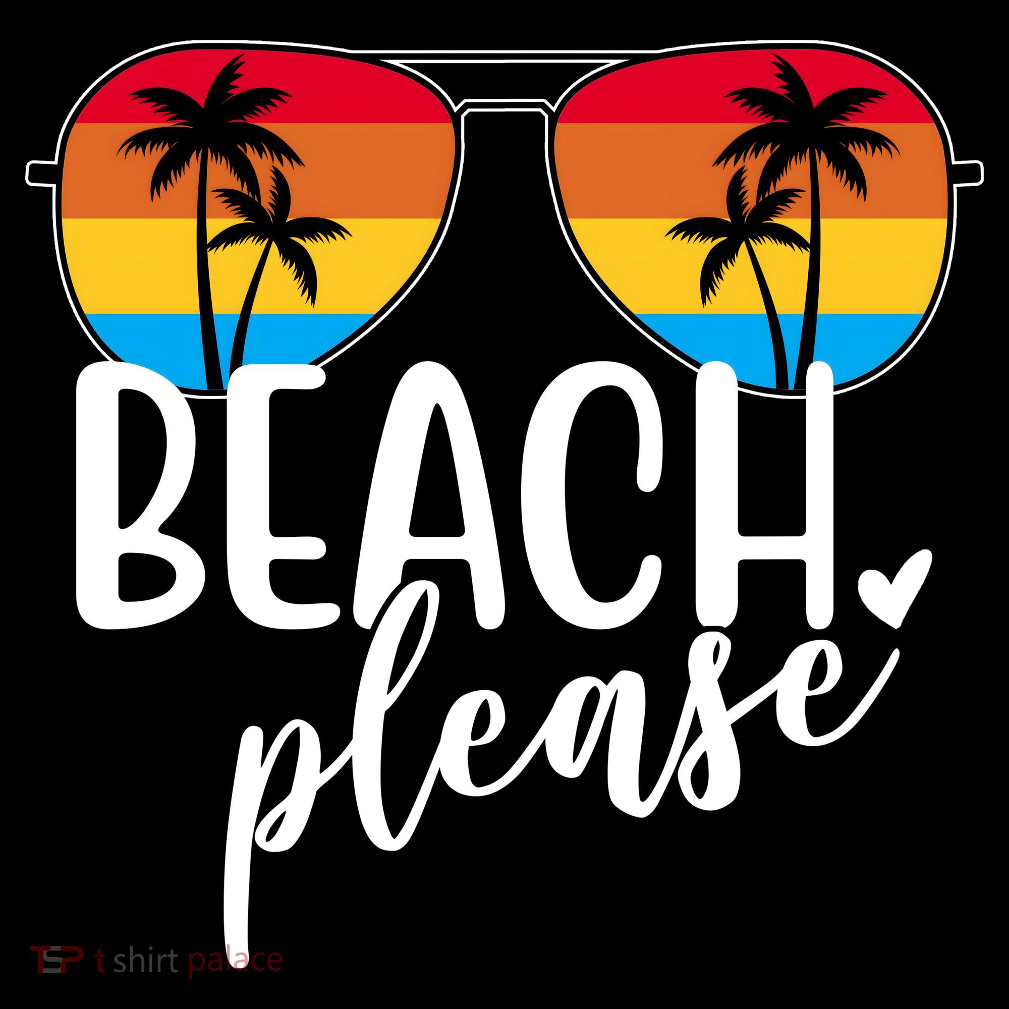 Beach Please Summer Sunset Women's Hoodie
