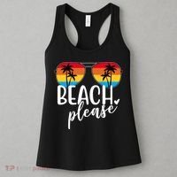 Beach Please Summer Sunset Women's Tank Top thumb 3