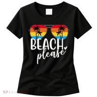 Beach Please Summer Sunset Women's T-Shirt thumb 0
